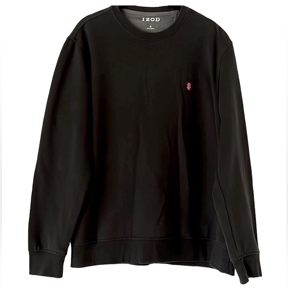 ‼️IZOD Mens Crew Neck Long Sleeve Pullover Sweater💣